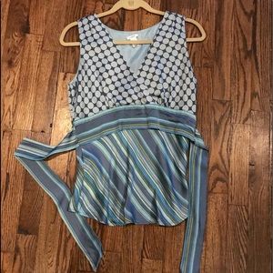 Short sleeve babydoll top